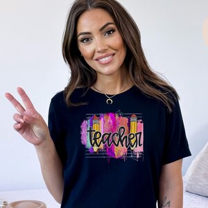 Lehrer T-Shirts, Schulanfang, Lehrer Geschenke, Lehrer Outfits | Geschenk für Sie | Schulshirt
