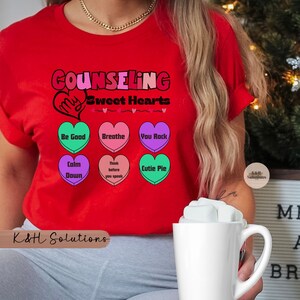 Counseling My sweethearts,  Valentines Day Therapist shirt, Counseling Sweethearts Shirts, Counselors Gift, Love shirt, Valentines Day Shirt