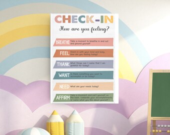 Counseling Posters Office Decor School Psychologist Wall Art Mental Health INSTANT DOWNLOAD