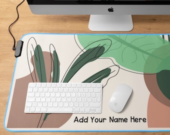 Gaming mouse pad, Custom Desk Mat, Gift for her, Custom Mouse Pad, Personalized Mouse Pad, Custom Gamer Desk Pad, 36 x 18