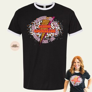 Bolt School Counselor, Thunder Counselor, Personalization, Counselor Crew, Counselor Shirt Design, Back to School, Team Shirt