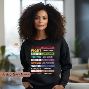 Black History Month Shirt, What We Learn From Black History Shirt, Black Lives Matter Shirt, Human Rights Shirt, African American Tee