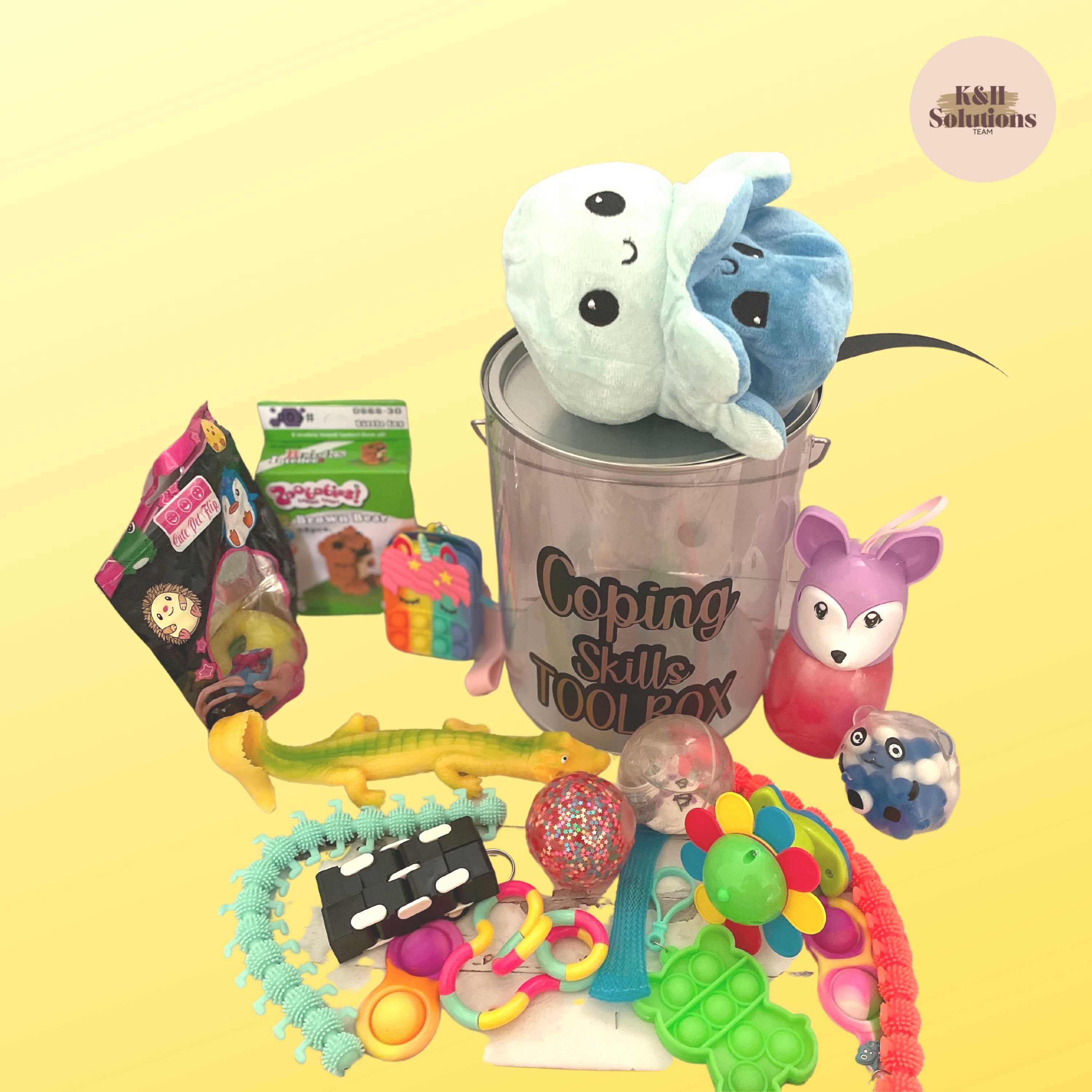 Sensory Toy Set for Kids Fidget Toys Birthday Box Fidgets Etsy