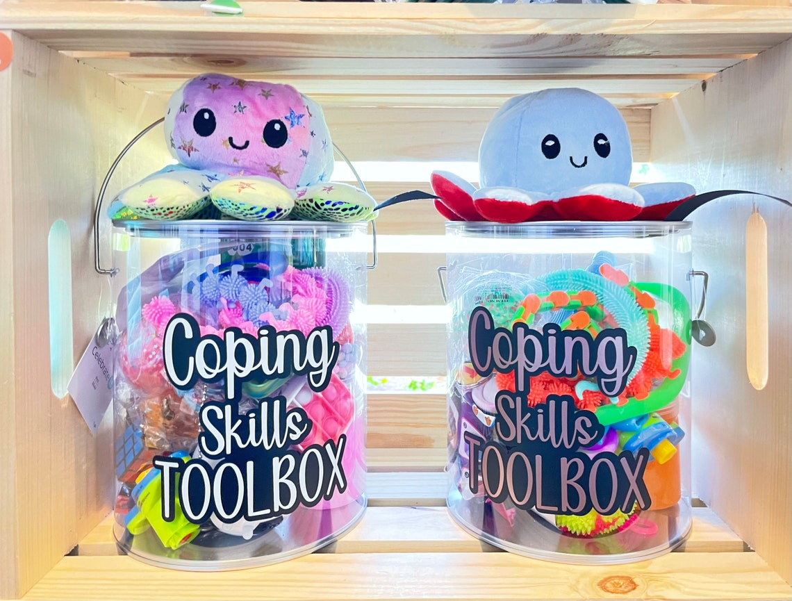 Sensory Toy Set for Kids Fidget Toys Birthday Box Fidgets Etsy