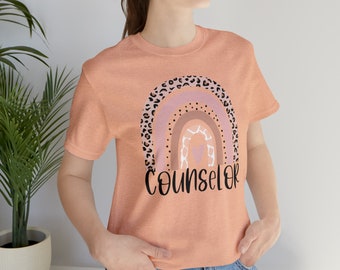 Counselor Rainbow Shirt | Appreciation Gift for Her