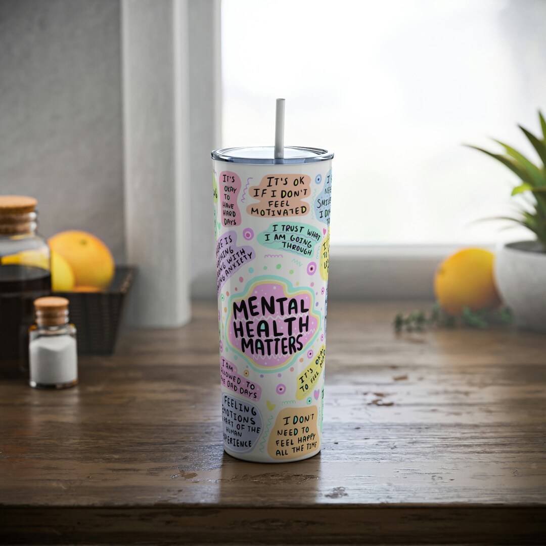 Mental Health Matters Tumbler Mental Health Awareness Gift - Etsy