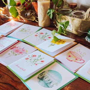 Cartão de felicitações personalizável com a mensagem de sua escolha, personalizado para festa de aniversário, batismo, casamento ou qualquer outra ocasião imagem 2