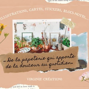 Carte de vœux aquarelle forêt – Carte nature, illustration botanique, papeterie poétique image 7