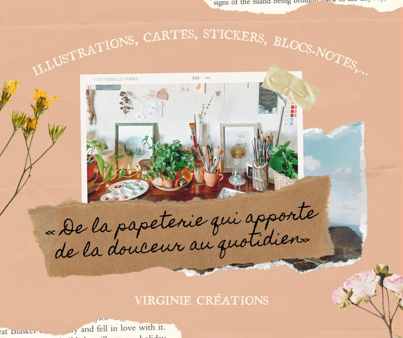 Carte de vœux aquarelle forêt – Carte nature, illustration botanique, papeterie poétique image 7