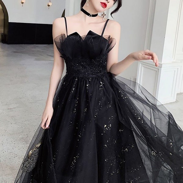 Gothic Prom Dress - Etsy