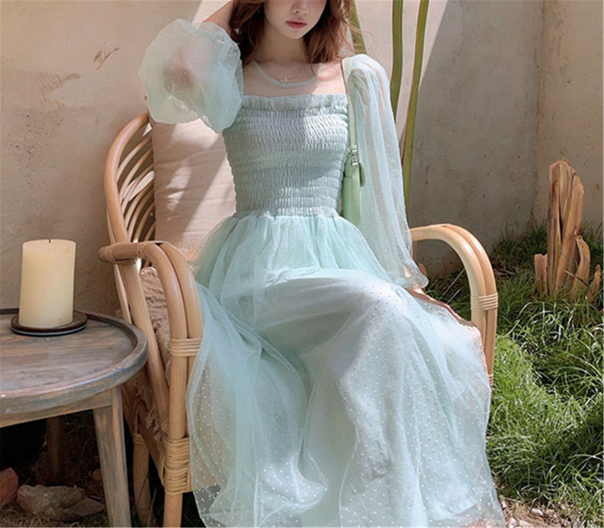 Women Dresses GGOOB Cottagecore Dress Fairy Clothes Cottagecore Dress