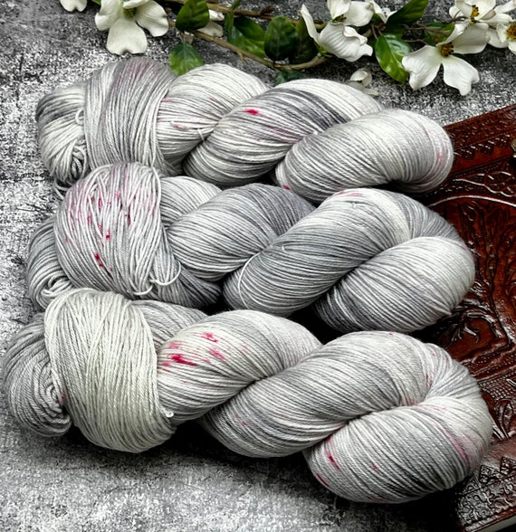 Galah Bird - Merino/Cashmere/Nylon, Hand Dyed, Fingering Sock Yarn, Superwash, Hand Painted, Gradient Yarn, DK, Worsted, Shawl Yarn