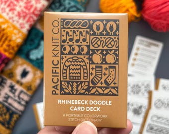 Doodle Deck (Rhinebeck) - Modèle de tricot, grilles de tricot couleurs, Pacific Knit Co., Tricot