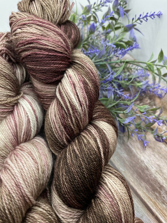 Hand Dyed 75/25 Merino/Nylon Fingering Sock Yarn, Wool, Merino, Indie Dyed Yarn, Indie Dyer, Superwash