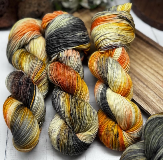 Farmers Market - Autumn Color Yarn, Harvest Color Yarn, Hand Dyed Merino Nylon, Sock Yarn, Superwash, Worsted, Aran, DK, Choose your base!