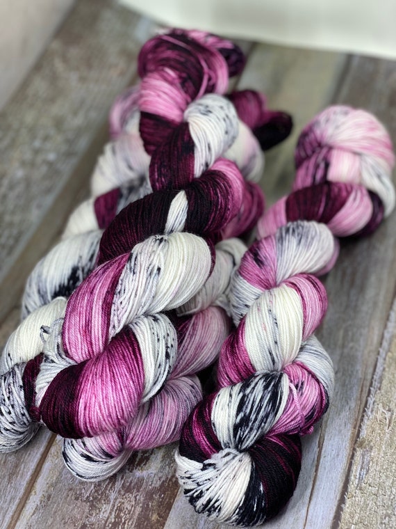 Hand dyed sock yarn etsy deals
