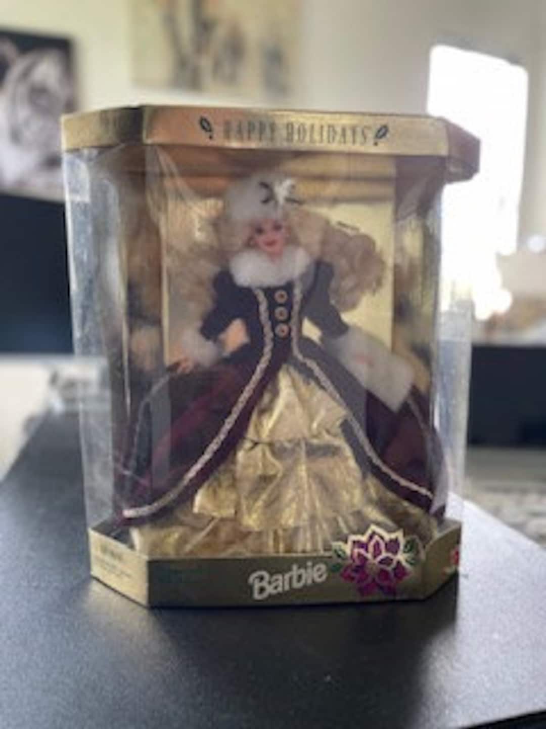 Happy Holidays Barbie 1996 - Etsy