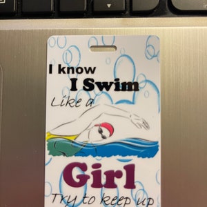 I know I swim like a girl