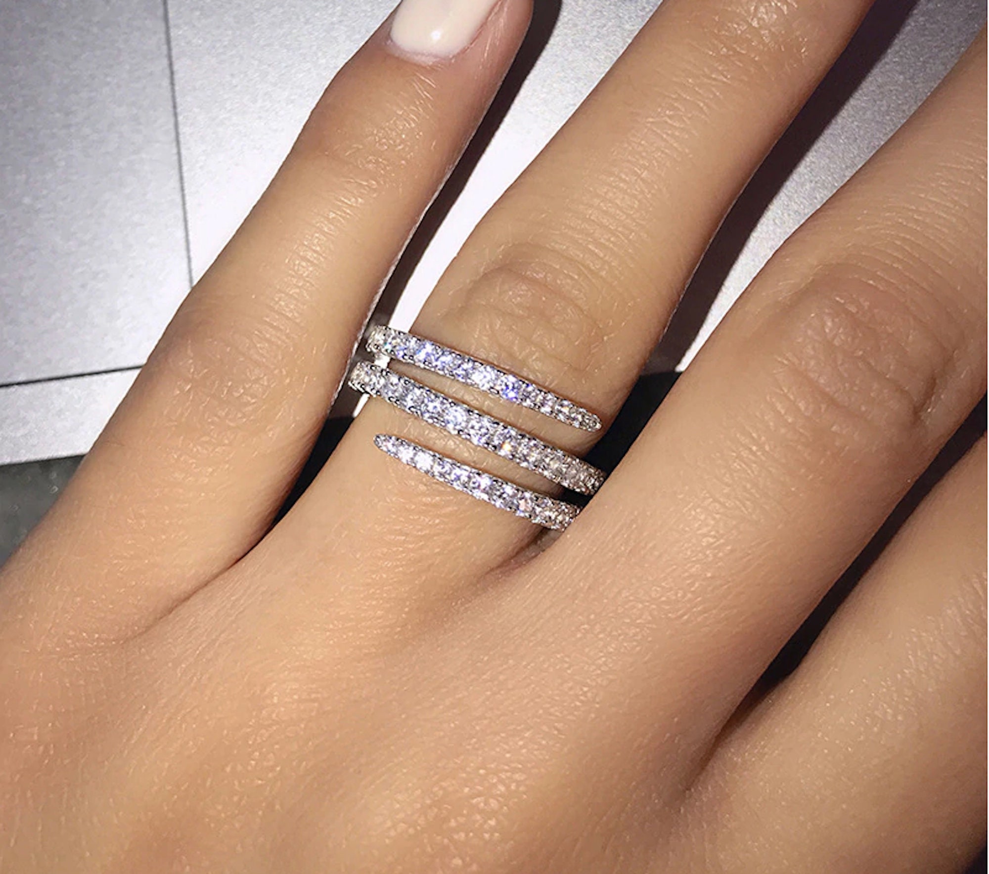 Sterling Silver Ring, Spiral Ring, Spring Trend, Sterling Sterling Silver Ring, Spiral Ring, Spring Trend, Sterling
