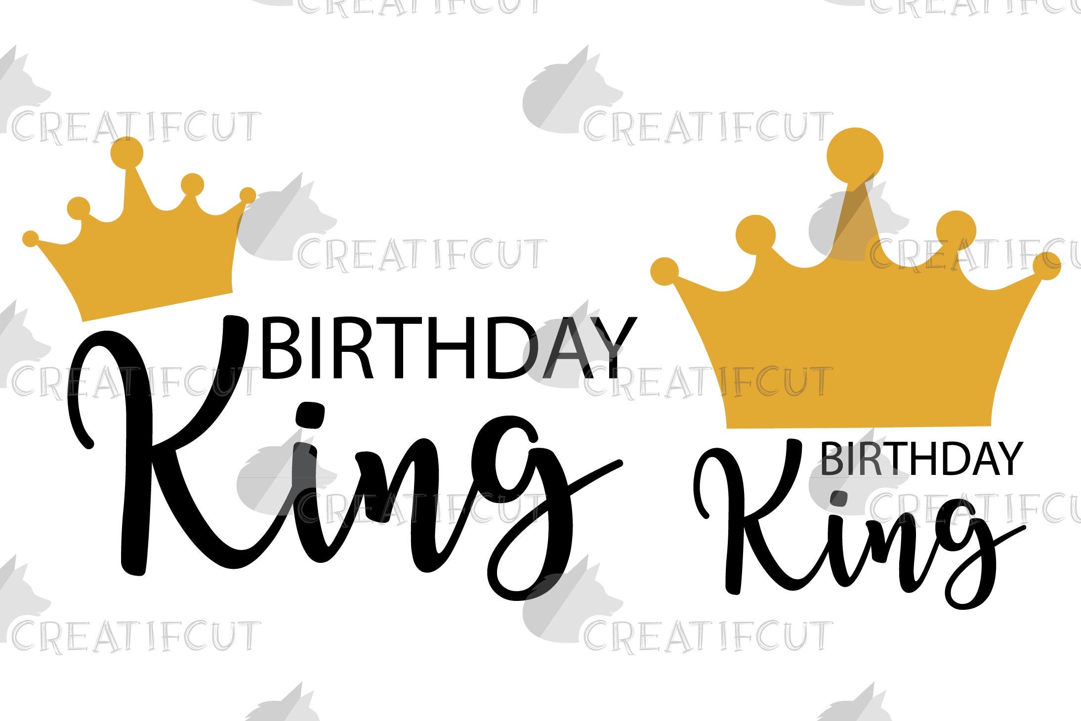 Geburtstag König lustiges Geschenk SVG Schneidedatei. Etsy.de
