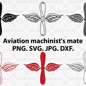 United States NAVY Aviation machinists mate rating badge svg. AMM US Navy aircraft engine mechanics clip art png, cutting svg, dxf and jpg.