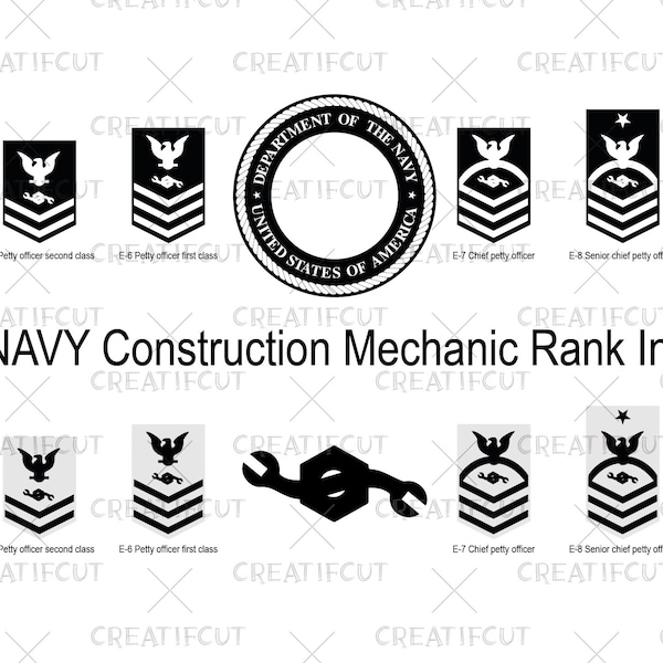 Us Navy Electrician Insignia Etsy