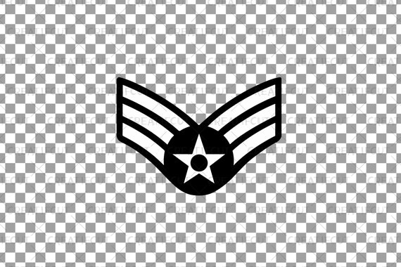 2 COPPIA (4 Pezzi) US Air Force Rank E5 Staff SGT. Spille Rango - Foto 7