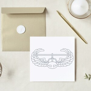 US Army Air Assault Badge Vector Graphic. Military Badge, Air Assault ...