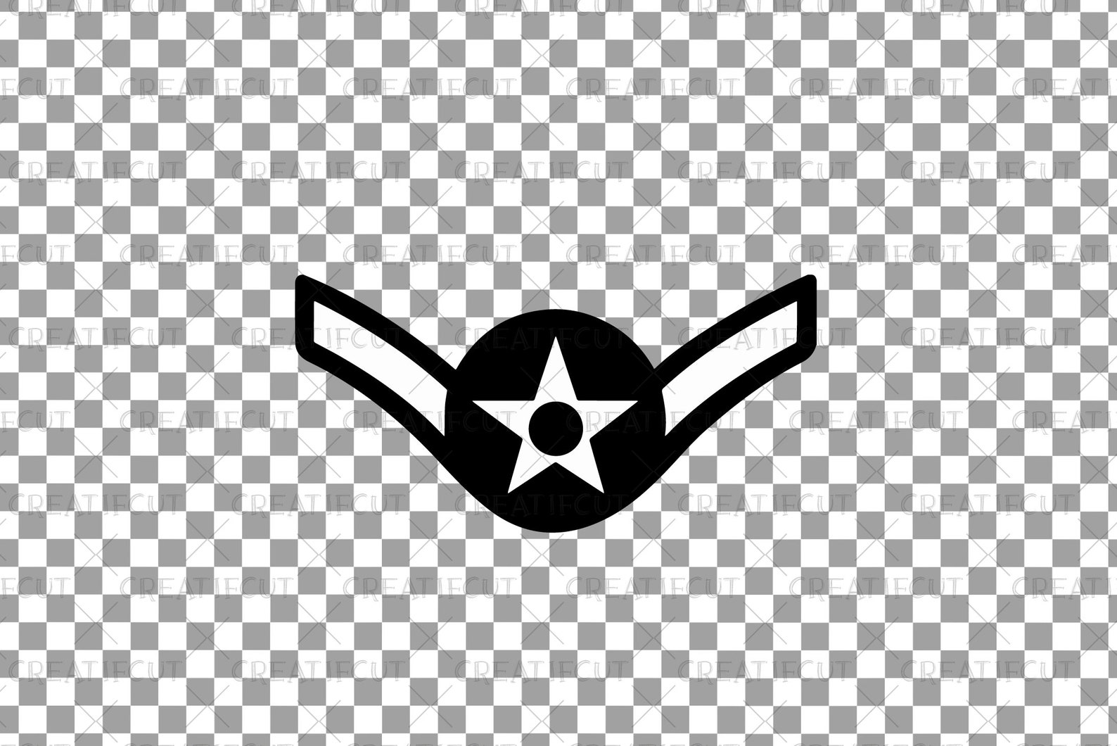 US Air Force Enlisted Rank Insignia Vector Collection. United States ...