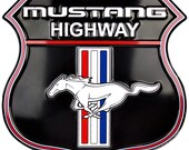 Ford Mustang Nostalgia Sign