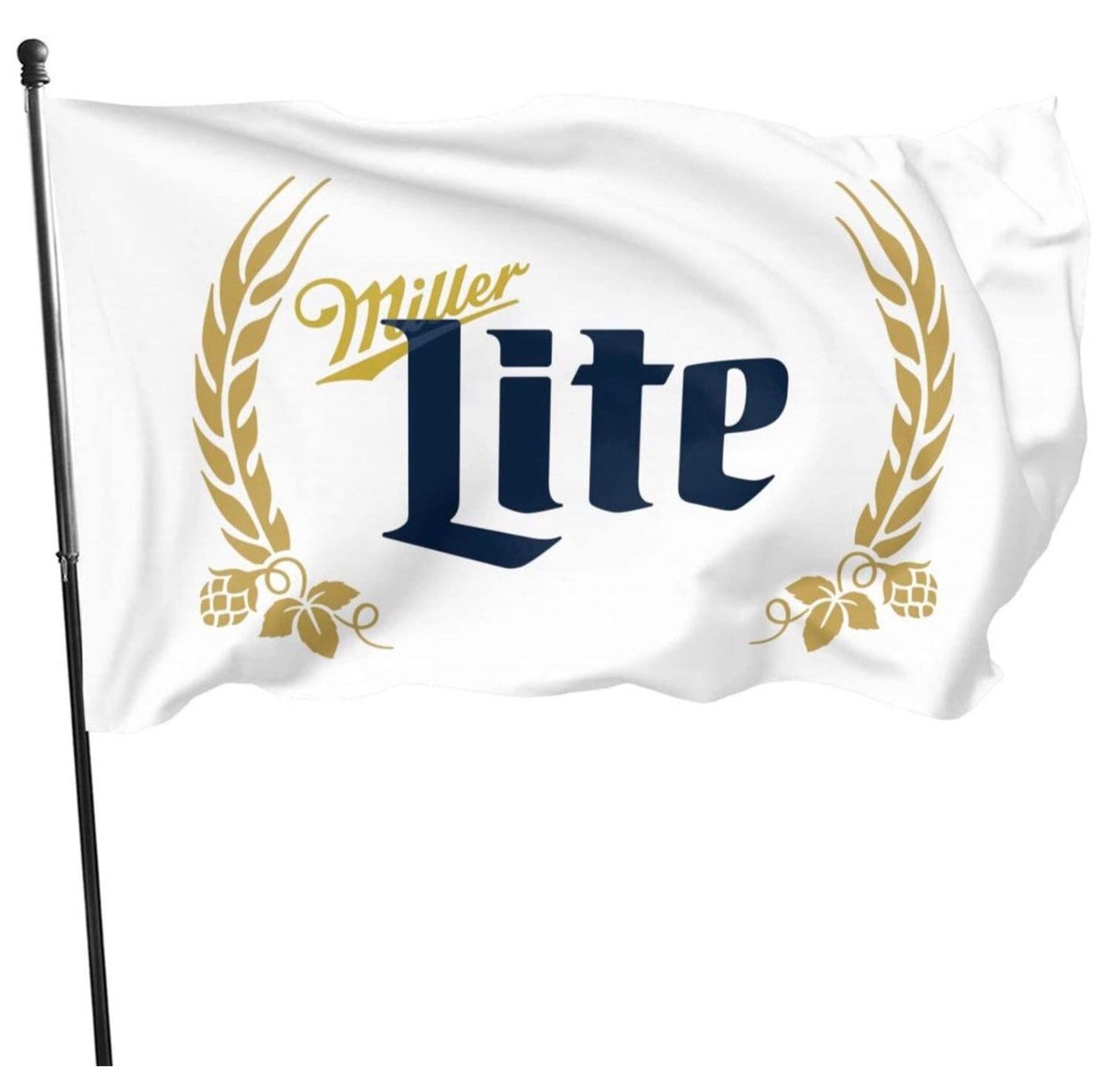 Miller Lite Nostalgia Flag Free Shipping Etsy