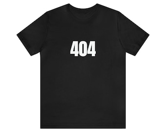 404 Error - Unisex Short Sleeve Tee Tshirt