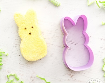 Bunny Peep Cutter: 3D Printed Marshmallow & Cookie Cutter