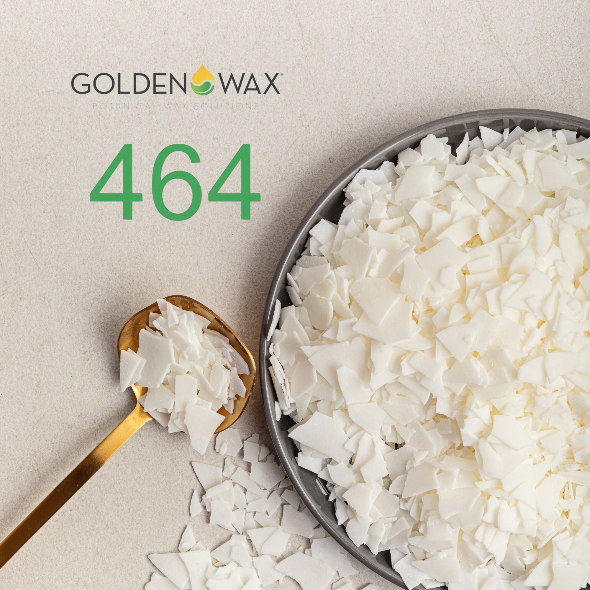 4 lb bag Golden brand 464 soy wax flakes – Wiselyonsoapworks