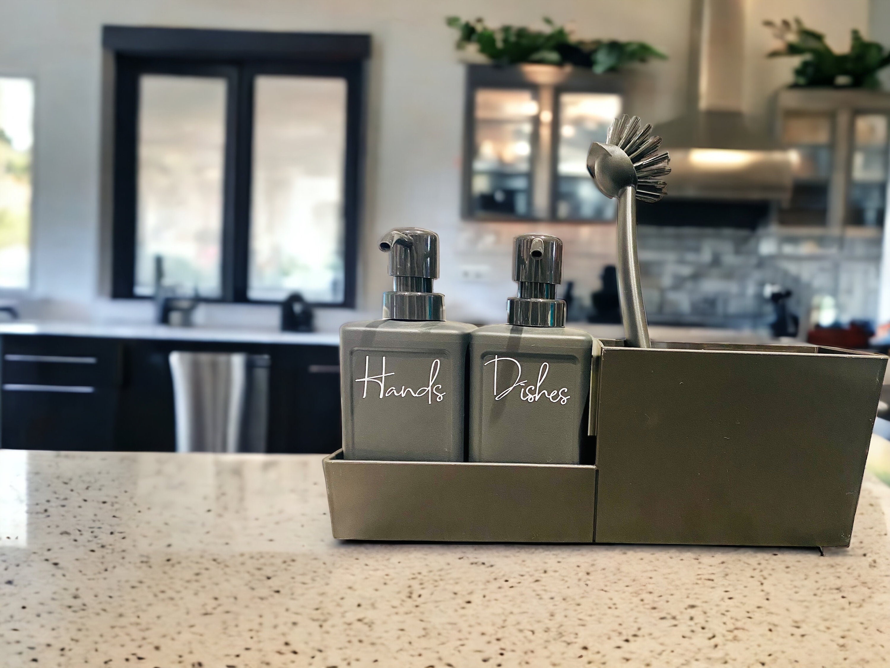 Kitchen dish soap caddy hotsell