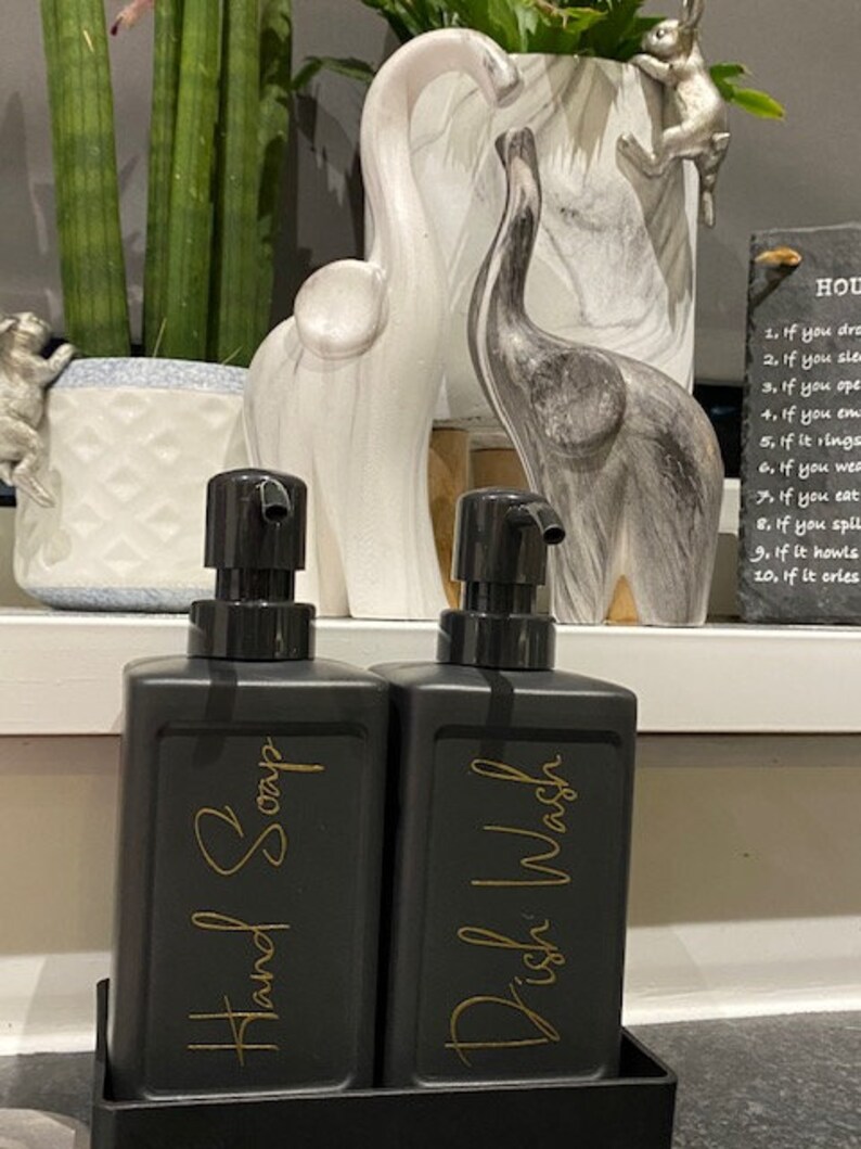 slate soap dispenser