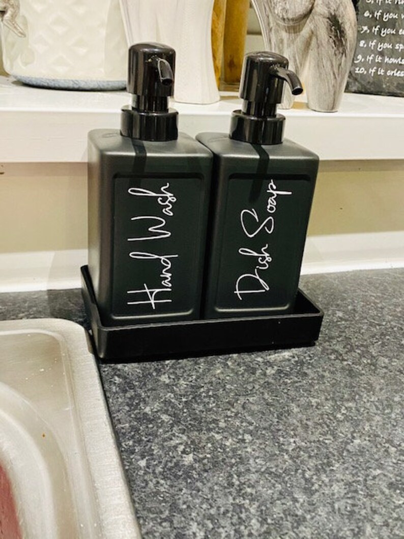 slate soap dispenser