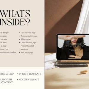 Kundvälkomstpaket Canva-mall: Redigerbar onboardingguide (digital nedladdning) bild 4