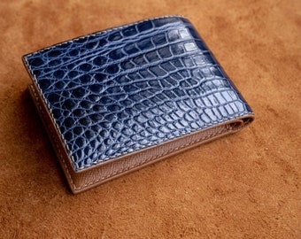 Wallet Bifold Unisex wallet Genuine Leather Handmade Wallet Mens Leather Wallet Simple Wallet Credit Card Wallet SNAP Straw Yellow