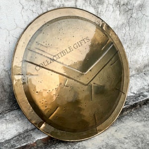 Spartan King Armor Shield 300 Middeleeuwse Grieken Leonidas Armour Nieuwe Schilden 24 Bruin, Bruin, Adult Spartan King Armor Shield 300 Middeleeuwse Grieken Leonidas Armour Nieuwe Schilden 24 Bruin, Bruin, Adult