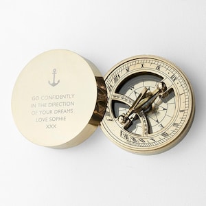 Retirement Gift, Personalized Engraved working compass, Teacher retirement gift, Retirement gifts for Men and women, Mom retirement Gift