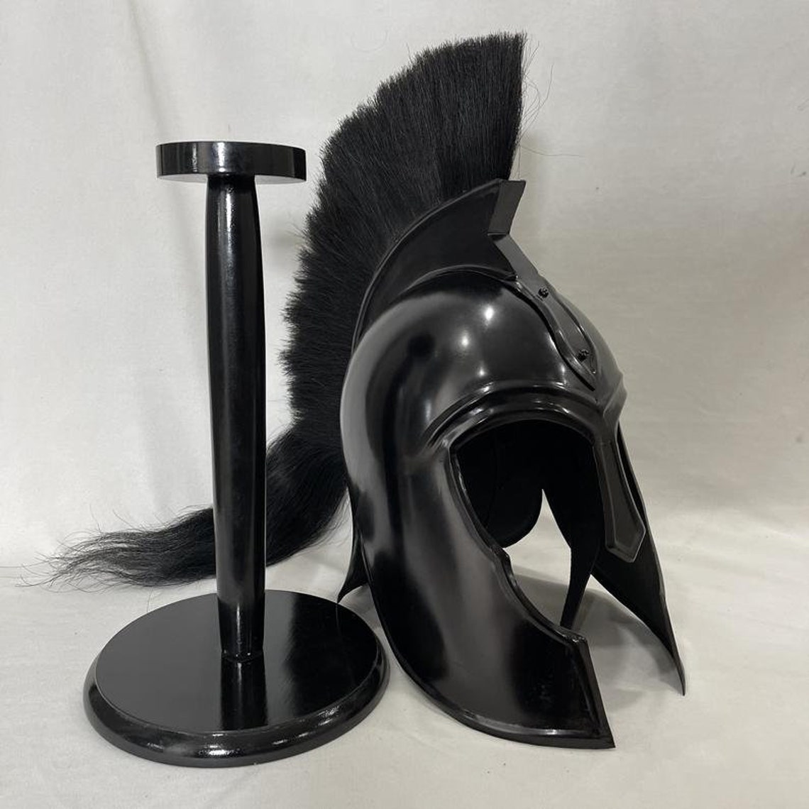 Medieval Achilles Troy Helmet Knight Crusader Spartan Helmet Etsy