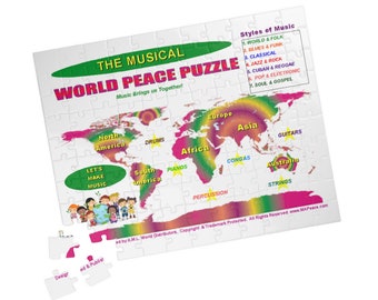 The Musical World Peace Puzzle (110-piece)