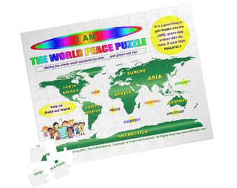 Christian The World Peace Puzzle Jigsaw Puzzle: (110piece)