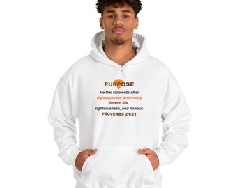 PURPOSE Unisex Heavy Blend™ Hooded Sweatshirt