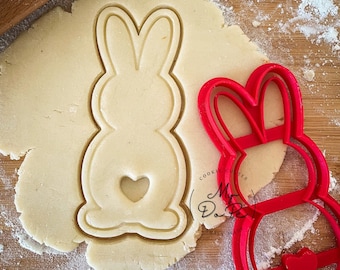 Easter Bunny Heart Tail | MyDoPe cookie cutter