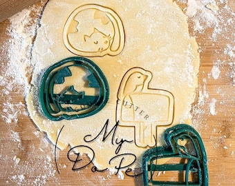 Cat cookie cutter | Bird cookie cutter | Animals cookie cutter | Fall cookie cutter | MyDoPe cookie cutter | Animal lovers gift idea