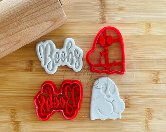 SET Boobs Ghost - Inner Lines - MyDoPe Cookie Cutters