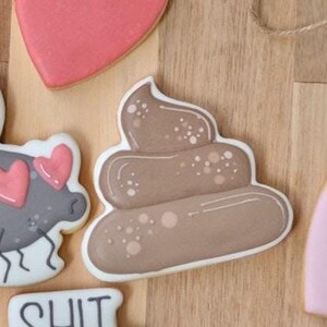 Poop Cookie Cutter - Valentine's Day Set - MyDoPe Cutters