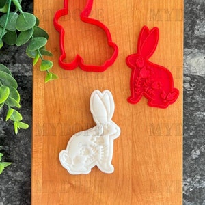 Nordic Bunny #2 Cookie Cutters - MyDoPe Cutters